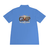 GMP God. Money. Power. Logo Polo