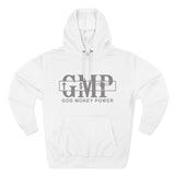 God Money Power Hoodie — GMP Logo Religious Streetwear