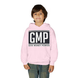GMP Youth Hoodie — 'God Money Power' Bold Logo Pullover