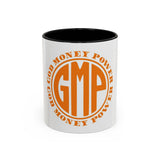 Money Power Circle Accent Coffee Mug — GMP Retro Logo 11/15oz