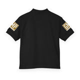 Youth Polo Shirt with GMP Gold Logo — Kids DryBlend Jersey