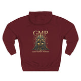 GMP Gold Throne Hoodie — God Money Power Graphic Hoodie