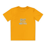 Youth Competitor Tee — "GMP GOD" Motivational Youth T‑Shirt