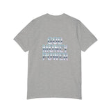 God Money Power T-Shirt — Retro Neon Graphic Tee (Front Illustration, Back Text)