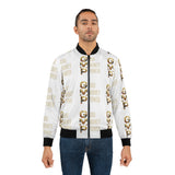 GMP 'God Money Power' All-Over Print Bomber Jacket