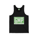 GMP "God Money Power" Tank Top — Green Logo Graphic Tank