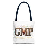 GMP 'God Money Power' Graphic Tote Bag