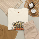 God Money Power- Pumpkin Halloween T-Shirt