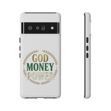 Phone Case — "God Money Power" Inspirational Religious Design