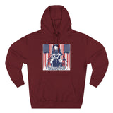 Patriotic 'God Money Power' Hoodie — Americana Flag Graphic Fleece Hoodie
