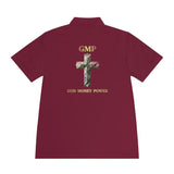 GMP Cross Polo — "God Money Power" Men's Sport Polo