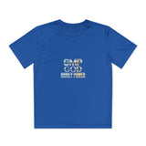 Youth Competitor Tee — "GMP GOD" Motivational Youth T‑Shirt