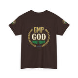 GMP God Money Power Tee — Motivational Gold Laurel Graphic T-Shirt