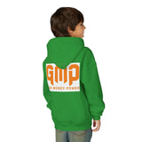 Youth Hoodie — GMP (God Money Power) Bold Orange Logo