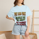 Put God First Hustle For The Money T-Shirt