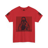 Jesus with Bandana Graphic Tee — 'Good Vibes Forever' Streetwear T-Shirt