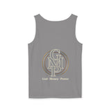 GMP Monogram Tank Top — Gold Metallic Circle Logo