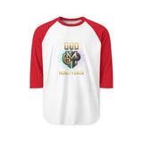 Unisex Three-Quarter Sleeve Raglan Shirt