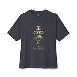 God Money Power Tee — Graphic Oversized Boxy Shirt