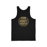 God Money Power Tank — Inspirational Faith & Hustle Graphic Tank Top