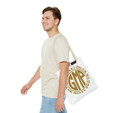 God Money Power Tote Bag — GMP Gold Logo Canvas Tote