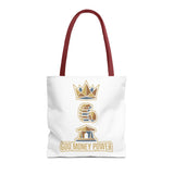 God Money Power Tote Bag — Inspirational Faith & Prosperity Canvas Tote