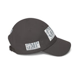 GMP 'God Money Power' Distressed Classic Dad Cap — White Baseball Hat