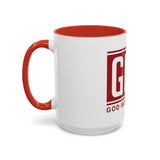 GMP (God Money Power) Accent Coffee Mug – Inspirational Faith & Success Ceramic Mug