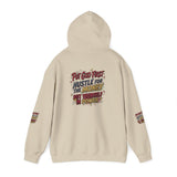 Motivational Hoodie — "Put God First: Hustle for the Money, Put Yourself in Power"