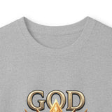Long Sleeve Tee — GOD MONEY POWER Graphic Shirt