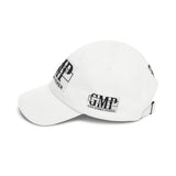 GMP "God Money Power" Classic Dad Cap — Distressed Streetwear Baseball Hat