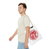 Tote — "GMP (God Money Power)" Red Logo Canvas Tote Bag