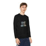 Youth Long Sleeve Tee — 'GMP GOD Money Power' Graphic