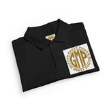 Youth Polo Shirt — Gold "GMP" (God Money Power) Emblem