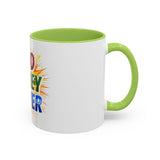 God Money Power Accent Coffee Mug — Inspirational Faith & Prosperity Gift (11/15oz)