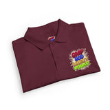 Youth Polo Shirt — Colorful "Camp Gov Summer Power" Logo Tee