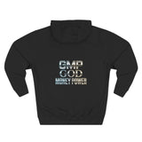GMP GOD Hoodie — Reflective 'Money Power' Graphic Pullover