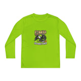 Youth Long Sleeve Tee — GMP (God Money Power) Eagle Graphic