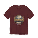 God Money Power Graphic Tee