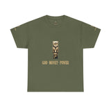 God · Money · Power Tee — GMP Gold Block Logo T-Shirt