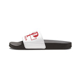 Youth Slides — "GMP" God Money Power Graphic Sandals