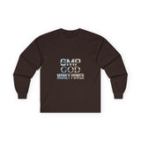 GMP GOD Money Power Long Sleeve Tee