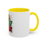 God Money Power Accent Coffee Mug — Bold Motivational Religious Coffee Cup (11/15oz)