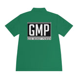 GMP "God Money Power" Men's Polo Shirt - Athletic Logo Golf Tee