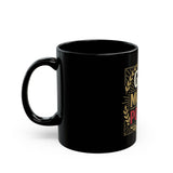 God Money Power Black Mug — Bold Faith & Hustle Coffee Cup (11oz, 15oz)