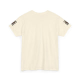 Graphic Tee — "God Money Power" Skull Design