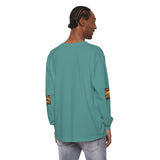 Long Sleeve T‑Shirt — "God Money Power" Pyramid Graphic