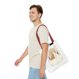 Tote Bag — 'God Money & Power' Pyramid Graphic Tote