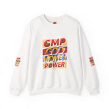 GMP God Money Power Graphic Crewneck Sweatshirt