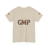 GMP "God Manly Power" Graphic Tee — Bold Logo Cotton Shirt